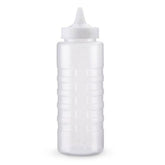 "SQUEEZE BOTTLE DISPENSER, 32oz; WIDE MOUTH, CLOSEABLE CAP;" - Mabrook Hotel Supplies